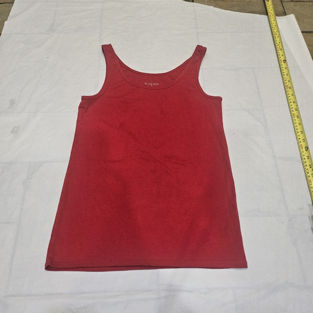 Merona Classic Red Tank Top XL